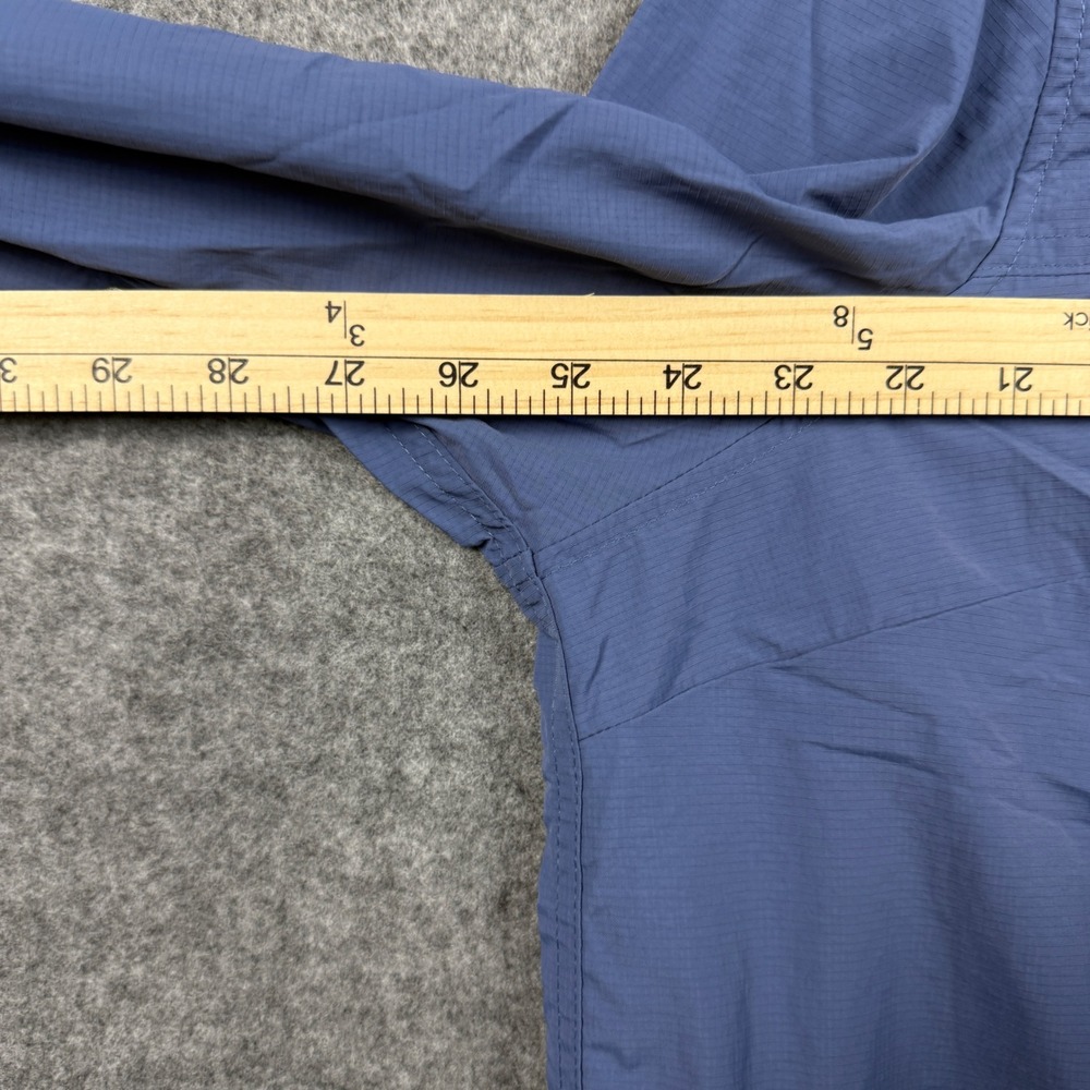 Eddie Bauer Mountain Ripstop Long Sleeve Top Blue XXL UPF 50+ Moisture Wicking - Picture 8 of 8